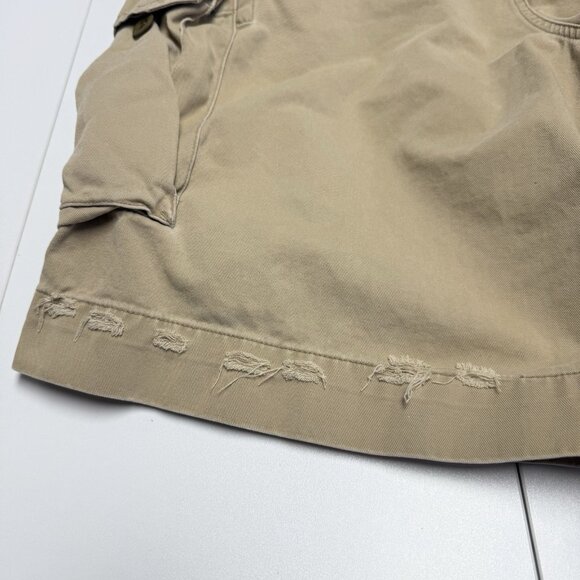 Vintage Polo Ralph Lauren Cargo Shirt Mens 34 (32x9.5) Beige - Picture 3 of 9